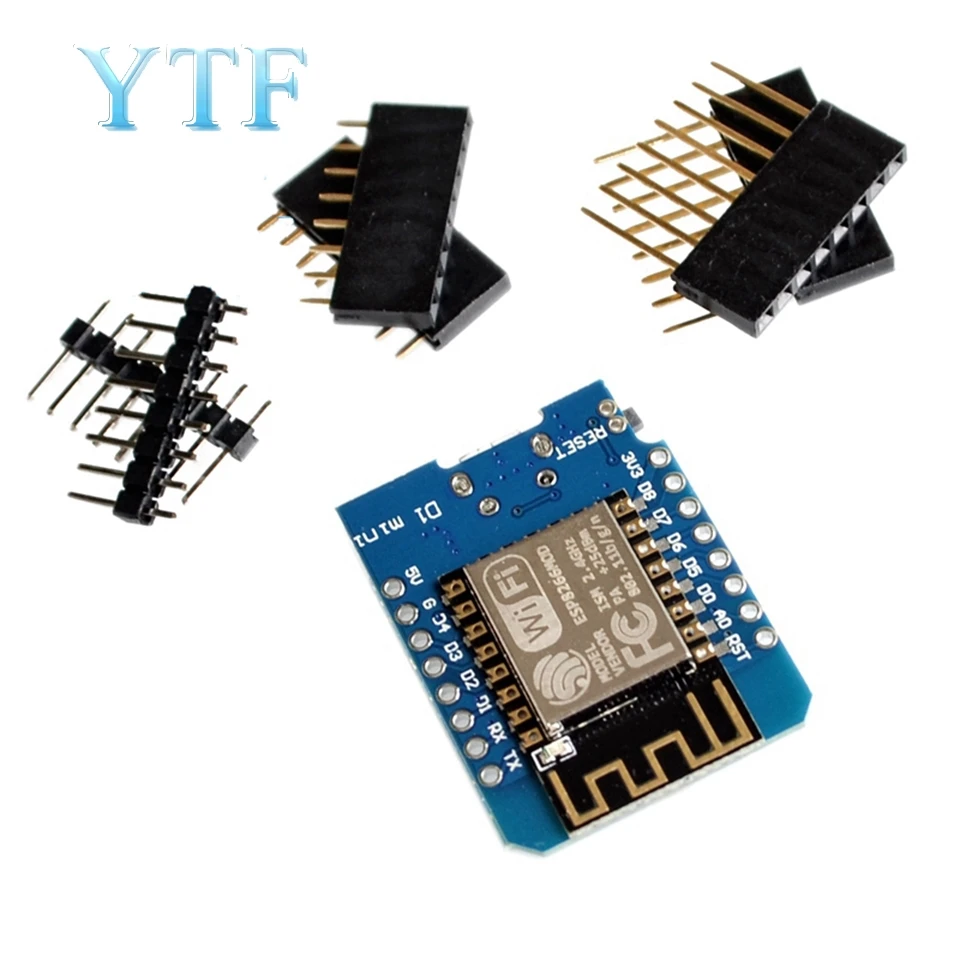 

D1 mini-Mini NodeMcu 4M bytes Lua WIFI Internet of Things development board based ESP8266 WeMos