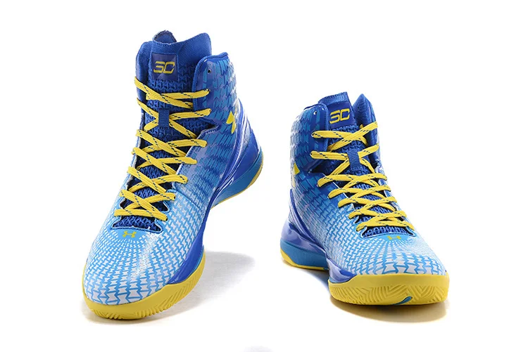 2015 christmas white blue yellow stephen curry 1 one basketball curry 1 christmas