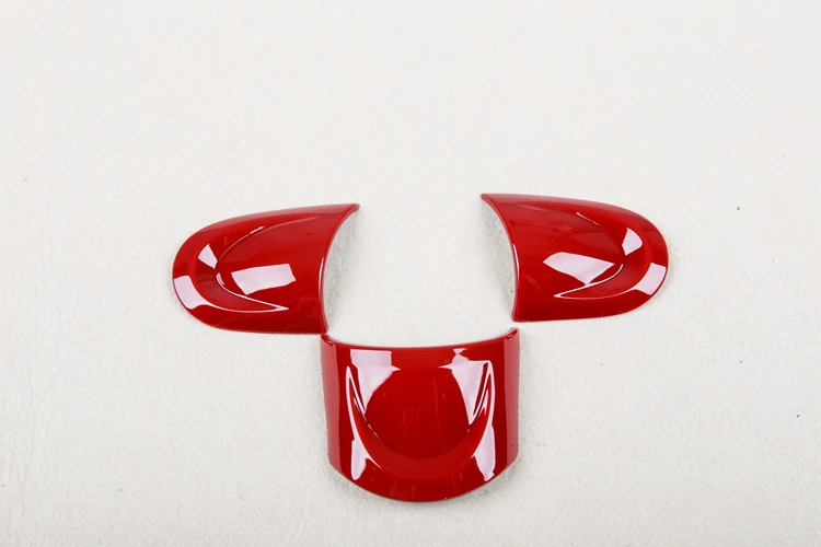 R55-R61 red no-multifuctional steering wheel cover