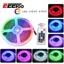 SATA RGB декоративный светодиодный светильник s домашний декор праздничный светодиодный светильник s для ПК чехол для компьютера SMD 3535 декоративный светильник Светодиодная лента