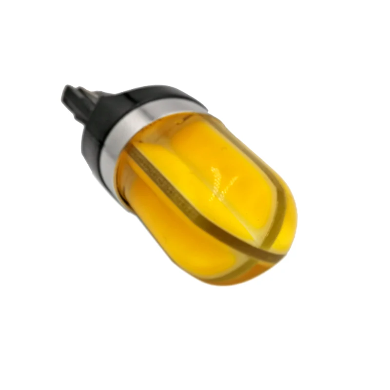 2PCS  Amber 7443 W215W T20 W3X16Q LED COB Silica 48SMD Car Bulb For Tail Sidelight Indicator Light Bulb Stop Brake Turn 9V-28V