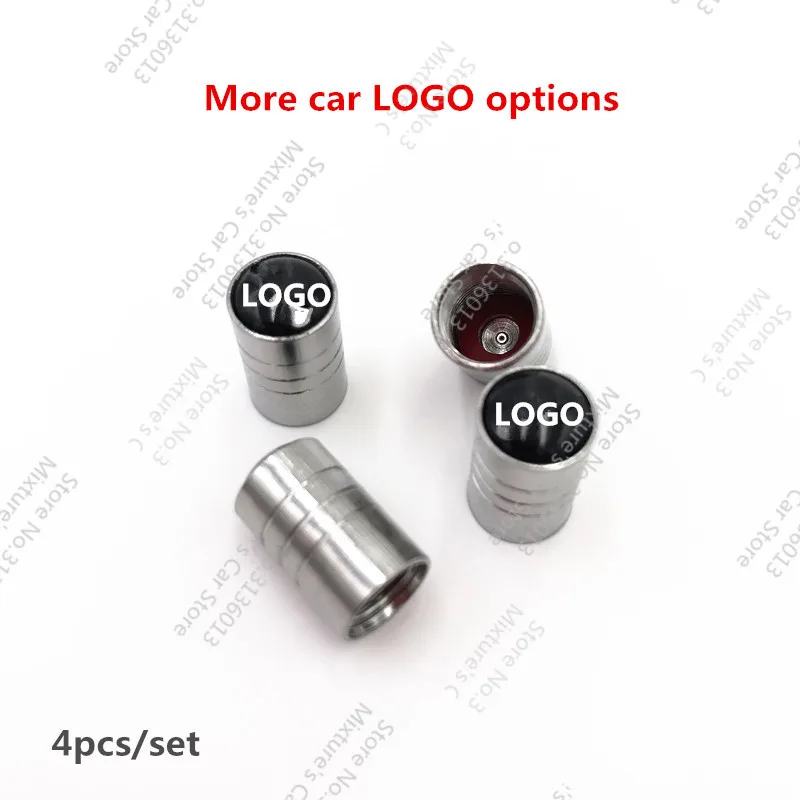 

4pcs/set Car Wheel Tire Valve Caps suit For JEEP Renault Infiniti Alfa romeo