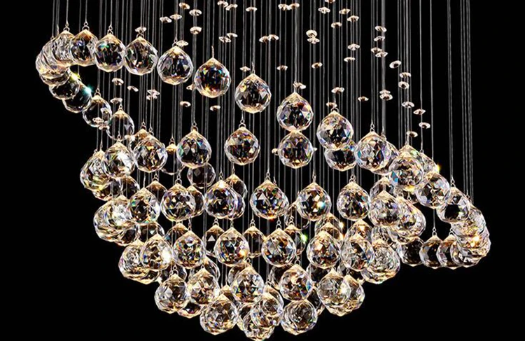 Excellent jmmxiuz 2018 HOT selling New Modern K9 LED Crystal Chandelier Crystal Lamp 100% Guarantee 14