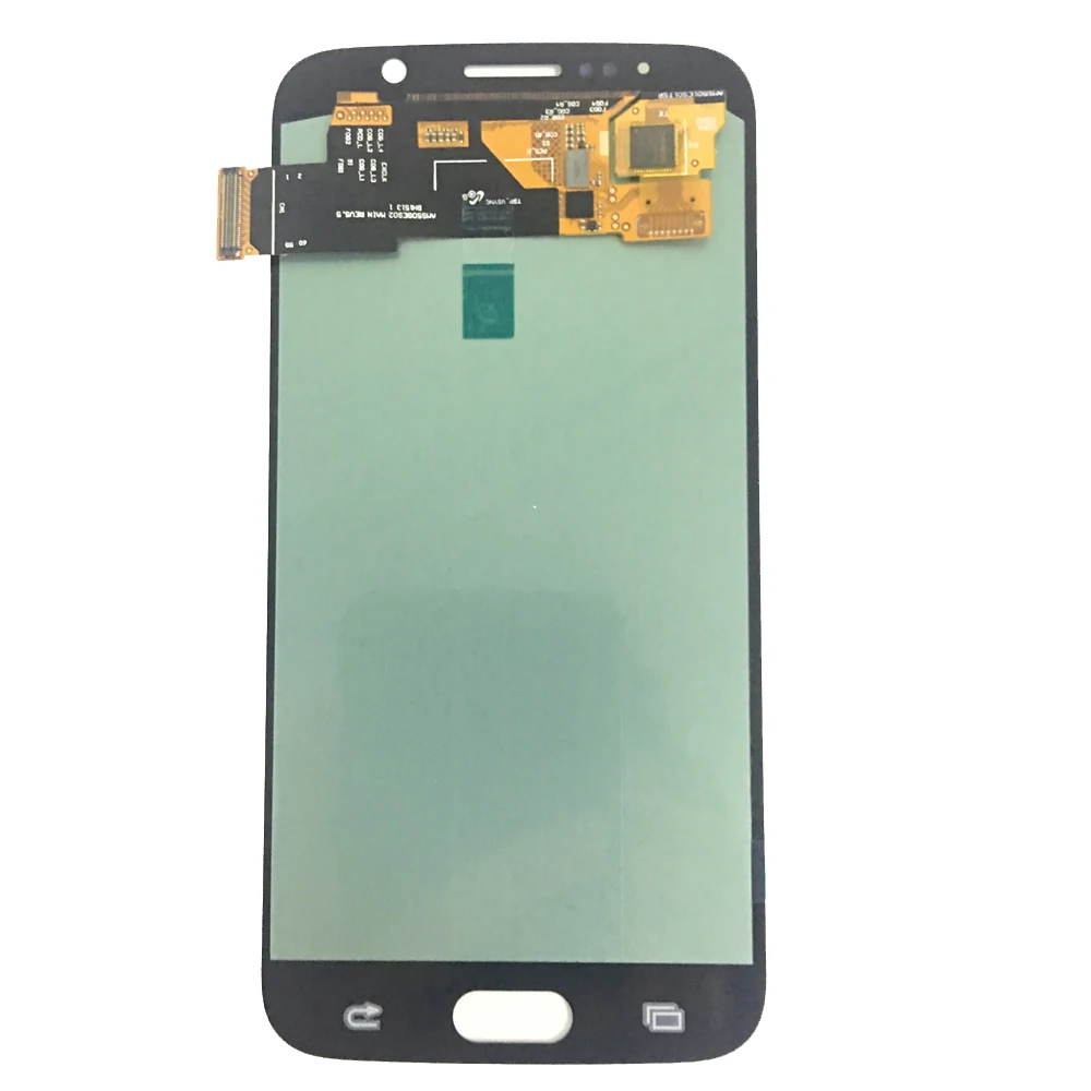 ЖК дисплей Super Amoled для Samsung Galaxy S6 G920 G920F G920I G920A с сенсорным экраном 100% дюйма полная