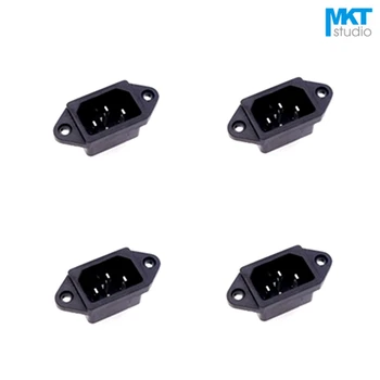 

10Pcs Sample Straight 3 Pins 3P 250V/10A AC Electrical Power Socket Jack Socket
