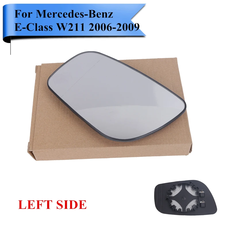 Left Side Heated Rearview Mirror Glass For Mercedes Benz E Class W211