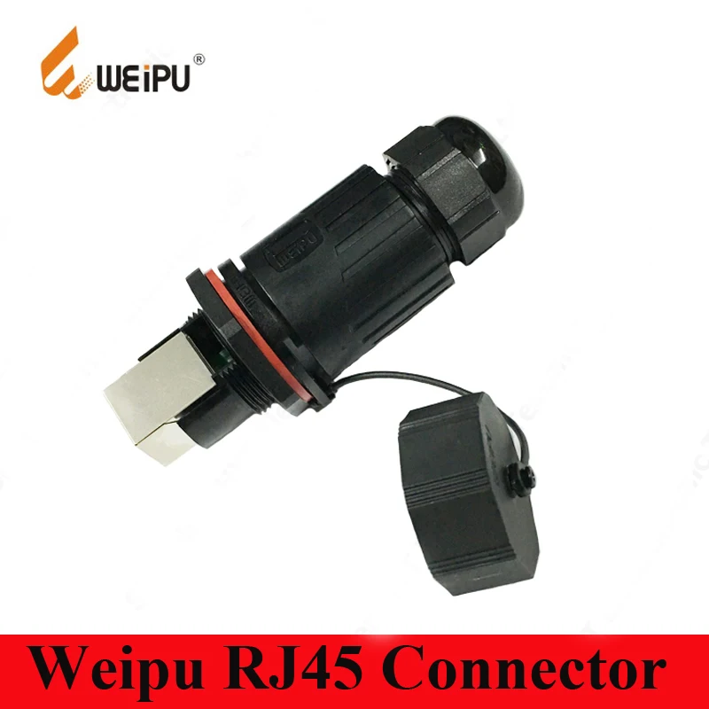 

Original Weipu RJ45 Connector IP67 Waterproof Male Plug RJ45F6 Female Socket Connector RJ45F71RA Elbow RJ45F71 Straight Socket