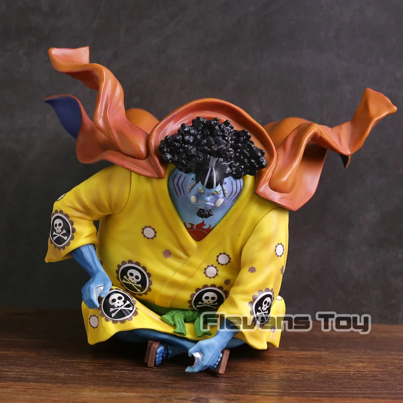 

Anime One Piece Jinbe Sitting Ver. PVC Statue Figure Collectible Model Toy