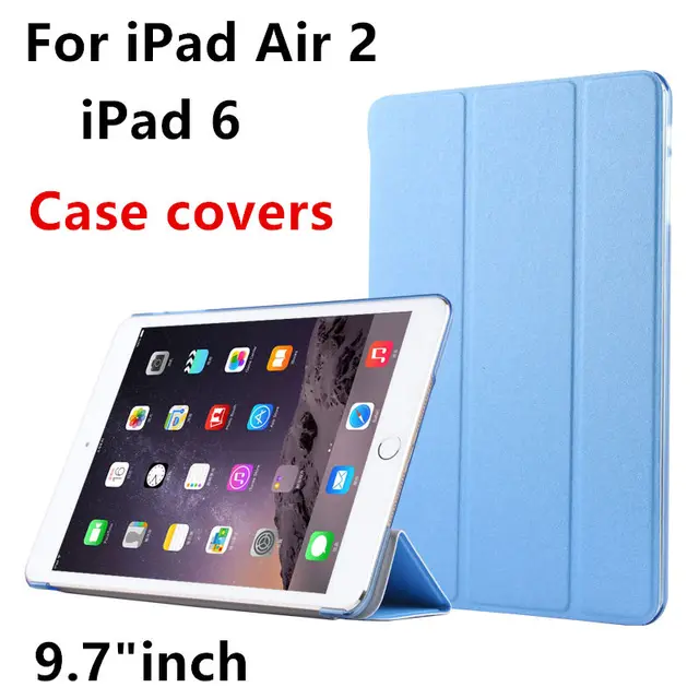 Case For Apple iPad air 2 Protective Smart cover Leather PU Tablet For
