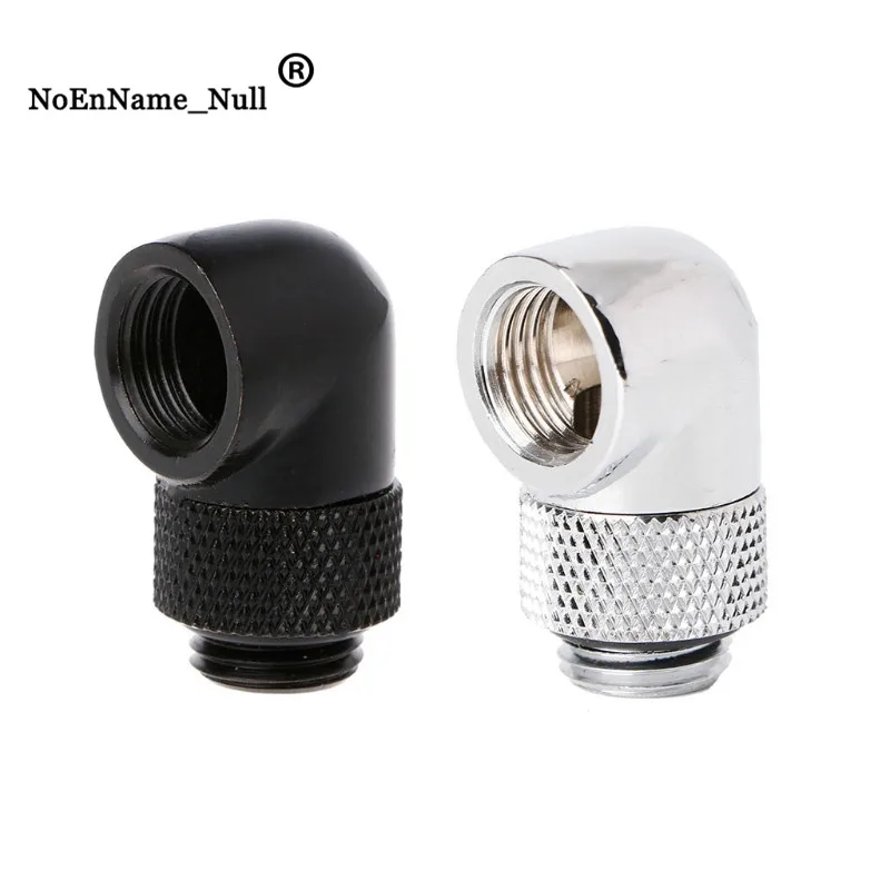 

90 Degree Rotary Fitting Adapter G1/4" Thread Male to Female 90 Degree Angle Rotary Fitting Extender Adapter