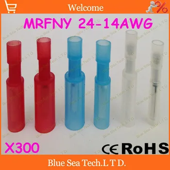 

Free Shipping 300pcs/lot MRFNY Male White/Red/Blue cold-pressed terminal Connectors and Splices For 0.3-2.5mm2,24-14 AWG Wire