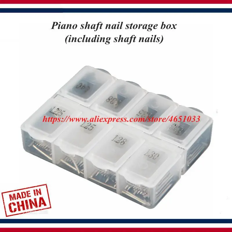 

Piano tuning tools accessories - Piano actions tool Shaft nail receiving box is attached with shaft nail - Piano parts
