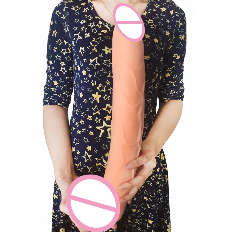 Limited  15.55inch Super Long Simulation Lengthen Thick Huge Dildo Animal Penis Horse Dildo Realistic Penis 