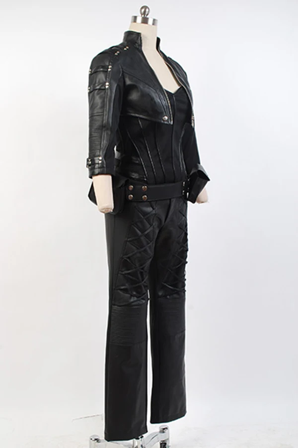Green Arrow Cosplay Black Canary Sara Lance Costume Party Outfit Whole Set Cool Green Arrow Cosplay Black Canary Sara Lance Costume Party Outfit Whole Set Cool