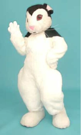 Bunnicula The Vampire Bunny Mascot Costume Halloween Anime Costumi Cosplay Personaggio Dei Cartoni Animati Carnevale Fancy Dress Kit Suit
