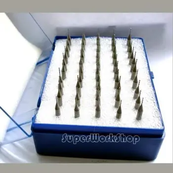 

50pcs 0.3mm-1.2mm Micro Carbide PCB CNC Route Drill Bits Set 0.4 0.5 0.6 0.7 0.8mm wholesale ZT0.3_1.2x50