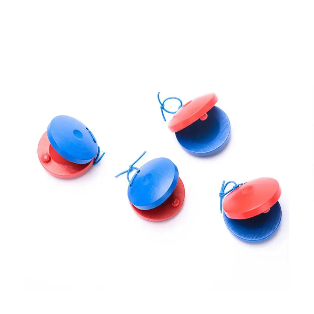 

Musical Instrument Percussion Castanet Wood Early Education Entertainment