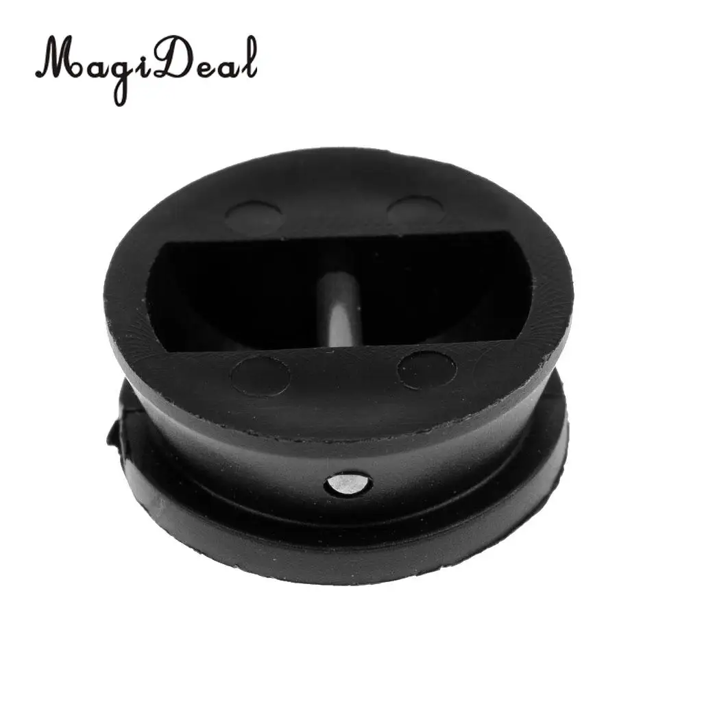 MagiDeal Surf Leash Leg Surfboard SUP Longboard Legrope Deck Plug 30mm Diameter Black Surfing Shortboard Accessories