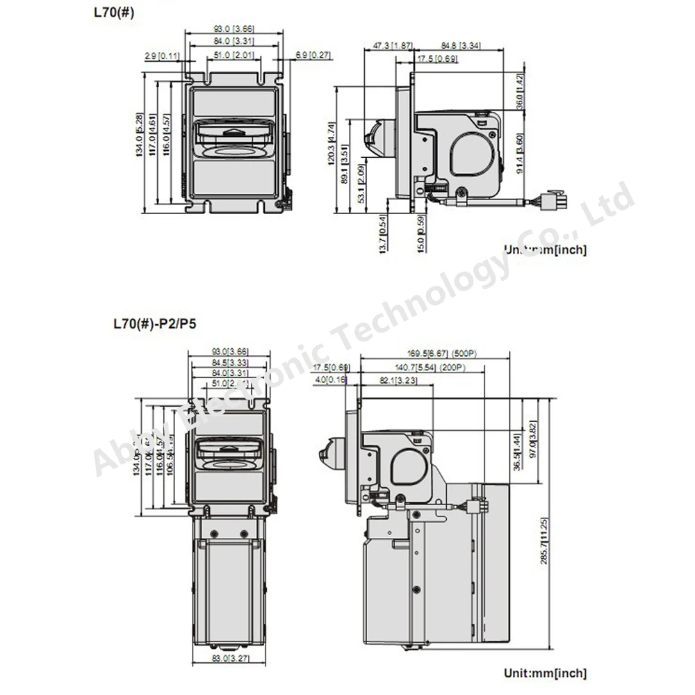 Продукт L77FP5 купюроприемник