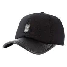 Мужская шерстяная Snapback утолщенная теплая ткань колпачки с ушками, Мужские осенне-зимние бейсболки, аксессуары для улицы