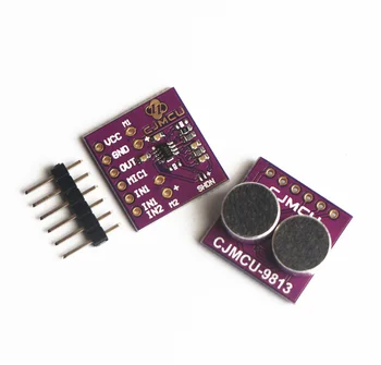 

MAX9813H Fixed Gain Integrated Bias Microphone Amplifier Module