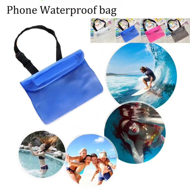 22*18 cm Waterproof Bag For Swimming Drifting Spa Waterproof Pouch