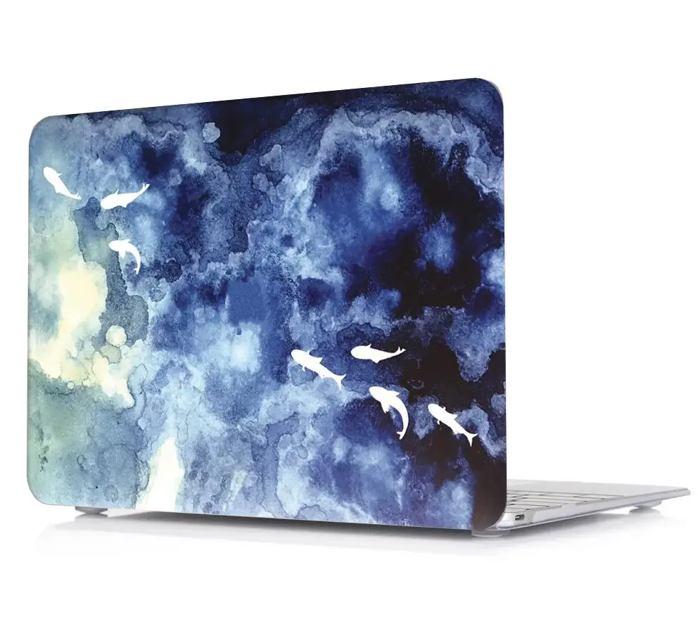 Чехол для ноутбука Apple MacBook Air Pro Retina 11 12 13 15 New 3 дюймов с сенсорной панелью + крышкой