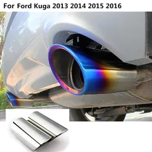 car styling cover muffler font b exterior b font end pipe dedicate outlet exhaust tip tail