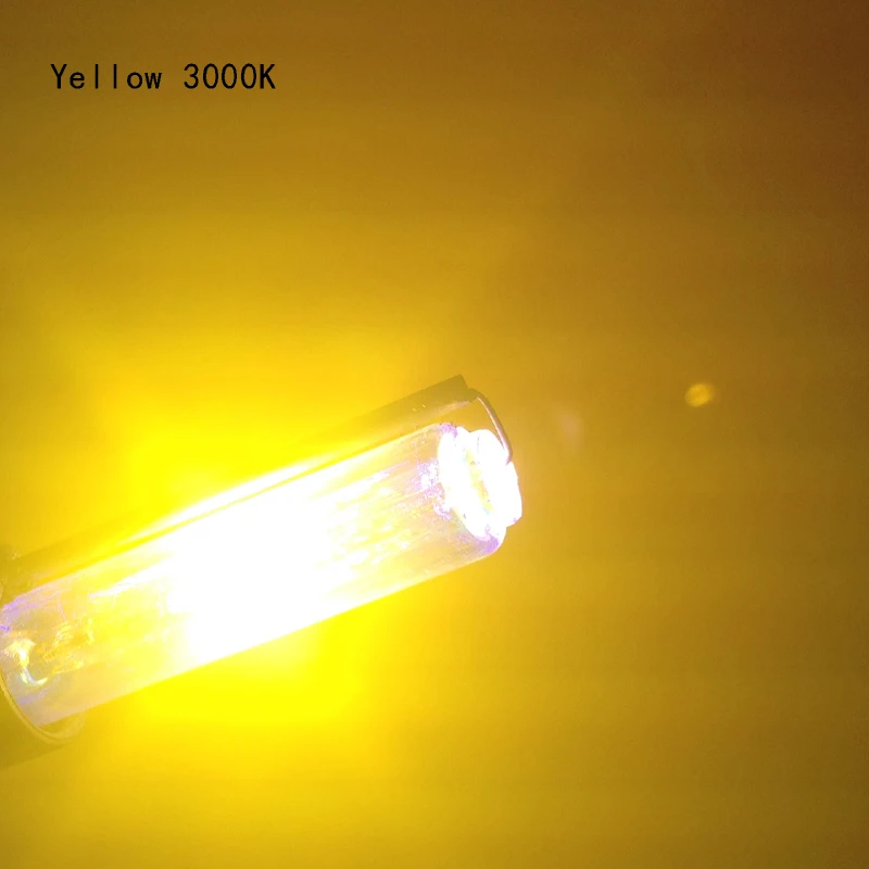 10PCS Motorcycle hid projector headlights bulb replacement yellow 3000K 4300K 5000K 6000K 8000K automobile hid drl (6)
