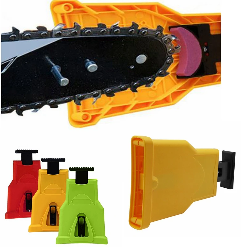 

Chainsaw Teeth Sharpener Sharpens Chainsaw Saw Chain Sharpening Tool System Abrasive Tools Fast Sharpen Their Chain