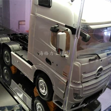 Upainted 3 оси Benz 1851 трактор комплекты совместим с 1/14 Масштаб rc Tamiya трейлер грузовик