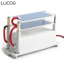 LUCOG 10 г Керамический генератор озона очиститель воздуха двойной интегрированный долговечный керамический пластинчатый озонатор стерилизатор 220 В/110 В