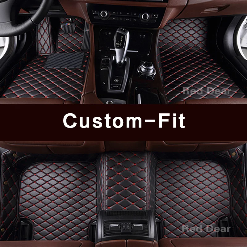 Customized car floor mats for Toyota Land Cruiser 100 200 LX570 LX470