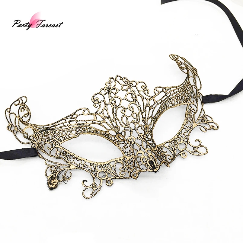 

Partyfareast Lace Mask for Cosplay Costume Party Decoration Sexy Fox Masks Props for Women Girls Masquerade Carnival Ornaments