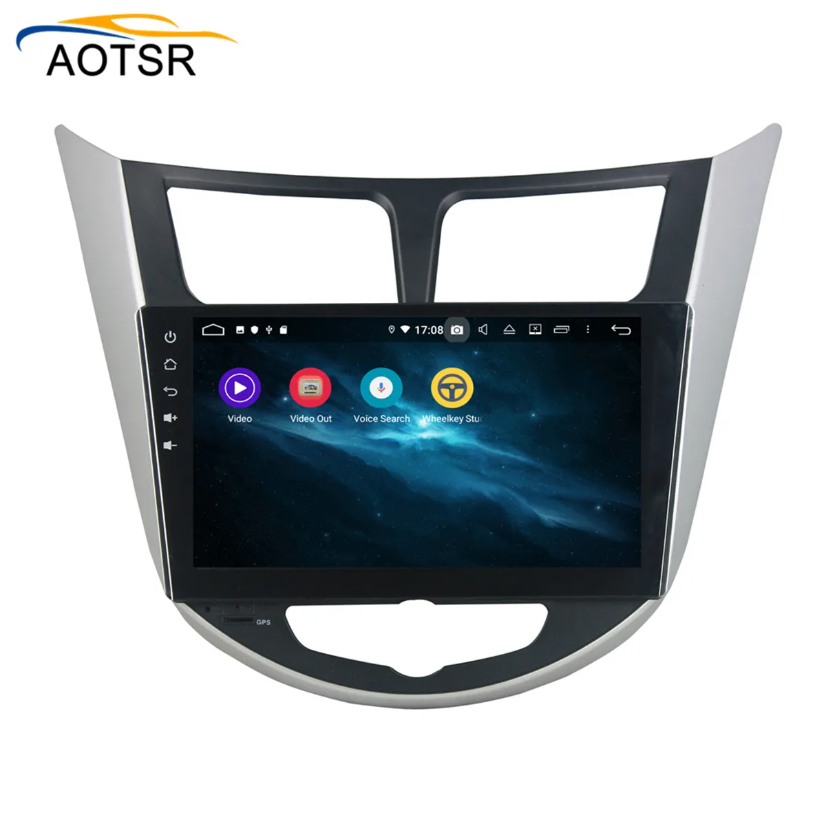 Автомобильный dvd плеер DSP 4G + 64G Android 9 0 для hyundai Verna /Accent /Solaris 2011 2012 GPS навигация