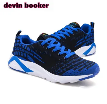 

New listing hot sale Spring and summer men net Breathable running shoes sports shoes