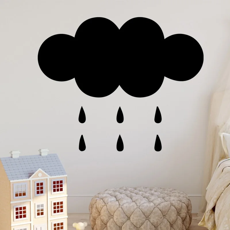 

Rain Cloud Pattern Wall Sticker Wall Decal Sticker Home Decor DIY Removable Art Vinyl Mural for Living Room Bedroom Wall Decal