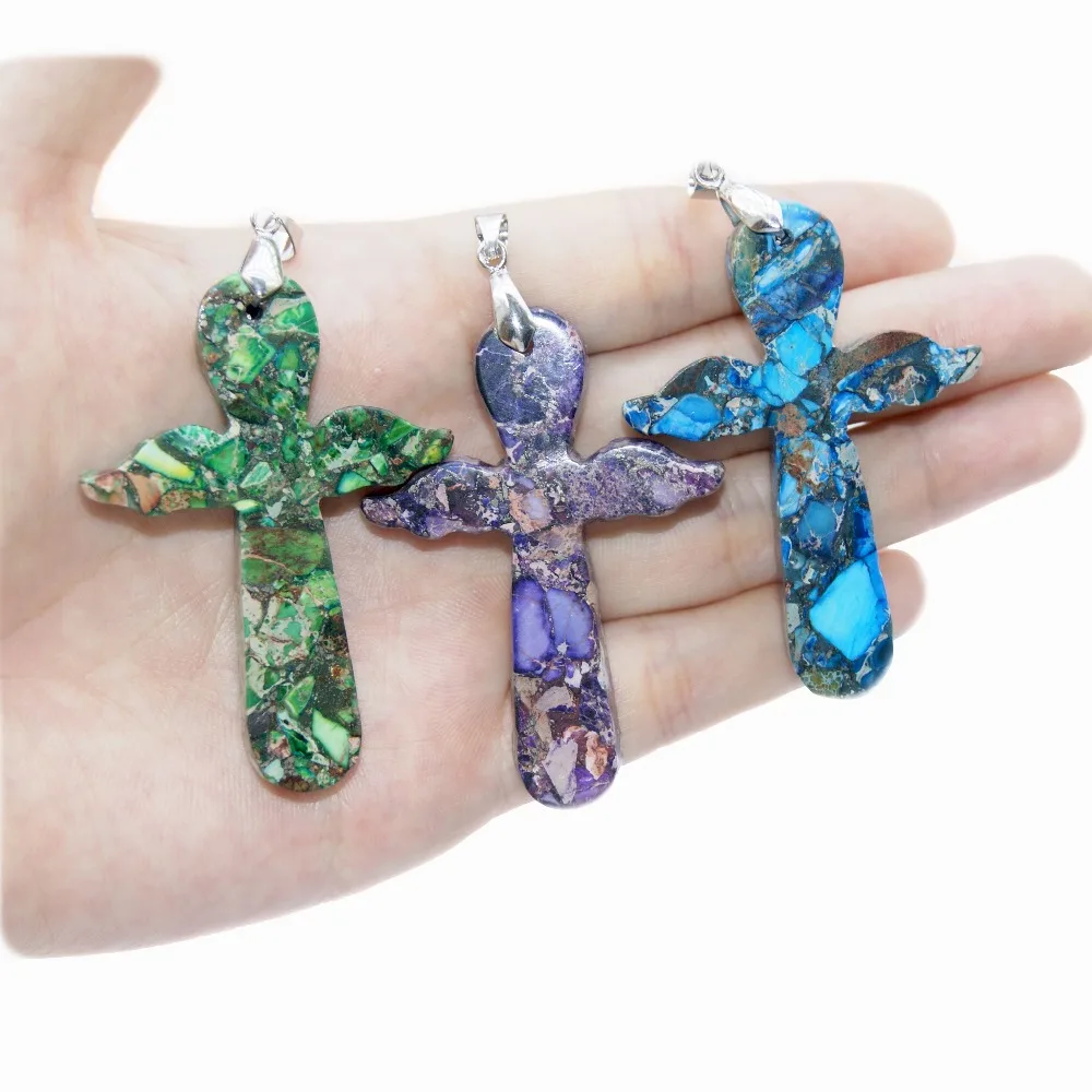 Buy Wholesale Fashion 3 Color Cross Shape Natural