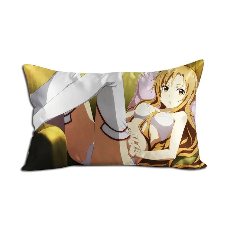 Хобби Express Асуна Юки SAO аниме Waifu Dakimakura прямоугольник 40x70 см накидка для подушки GZF18