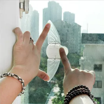 

Baby Safety Cabinet Lock Child Safe Lock Sliding Doors Windows Cabinet Locks Stopper Baby Protection Locks Accessories