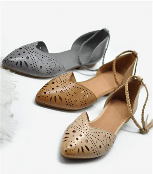 Careaymade-оригинальные женские сандалии с сумочкой, обувь ручной работы, женская кожаная обувь на плоской подошве, 3 цвета