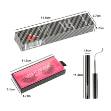 Магнитный жидкий подводка для глаз Магнитный ненастоящий ресницы и набор пинцетов водонепроницаемый долговечный карандаш для глаз Накладные ресницы новейшие