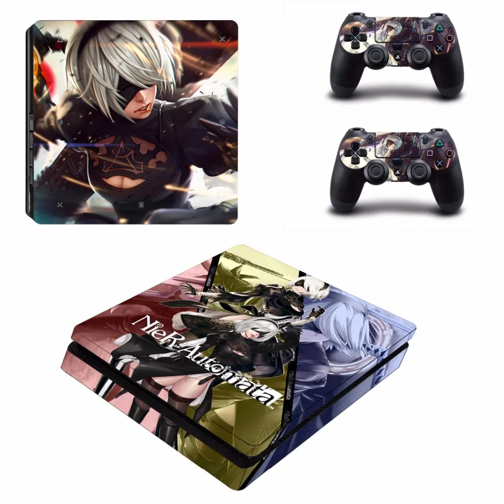 Игры НИР автоматов PS4 тонкая кожа Стикеры для Sony Игровые приставки 4 консоли и