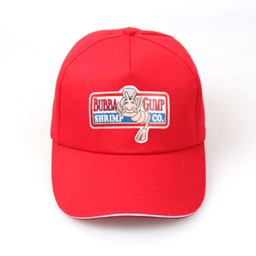 

Bubba Gump Shrimp CO. Baseball Hat Forrest Gump Costume Cosplay Embroidered Snapback Men Women Summer Gorras Bone Adjustable Cap
