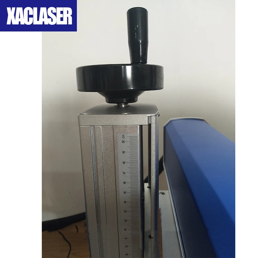  20W 30W 50W fiber laser marking machine for metal stainless steel with computer and rotary