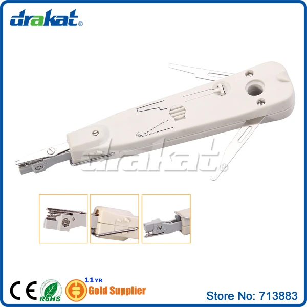 

Ratchet Type Krone AMP LSA Keystone Jack Insertion Tool