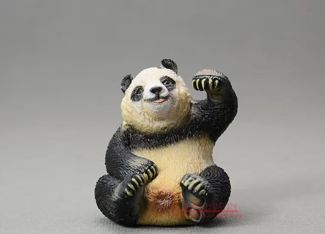 panda plastic toy