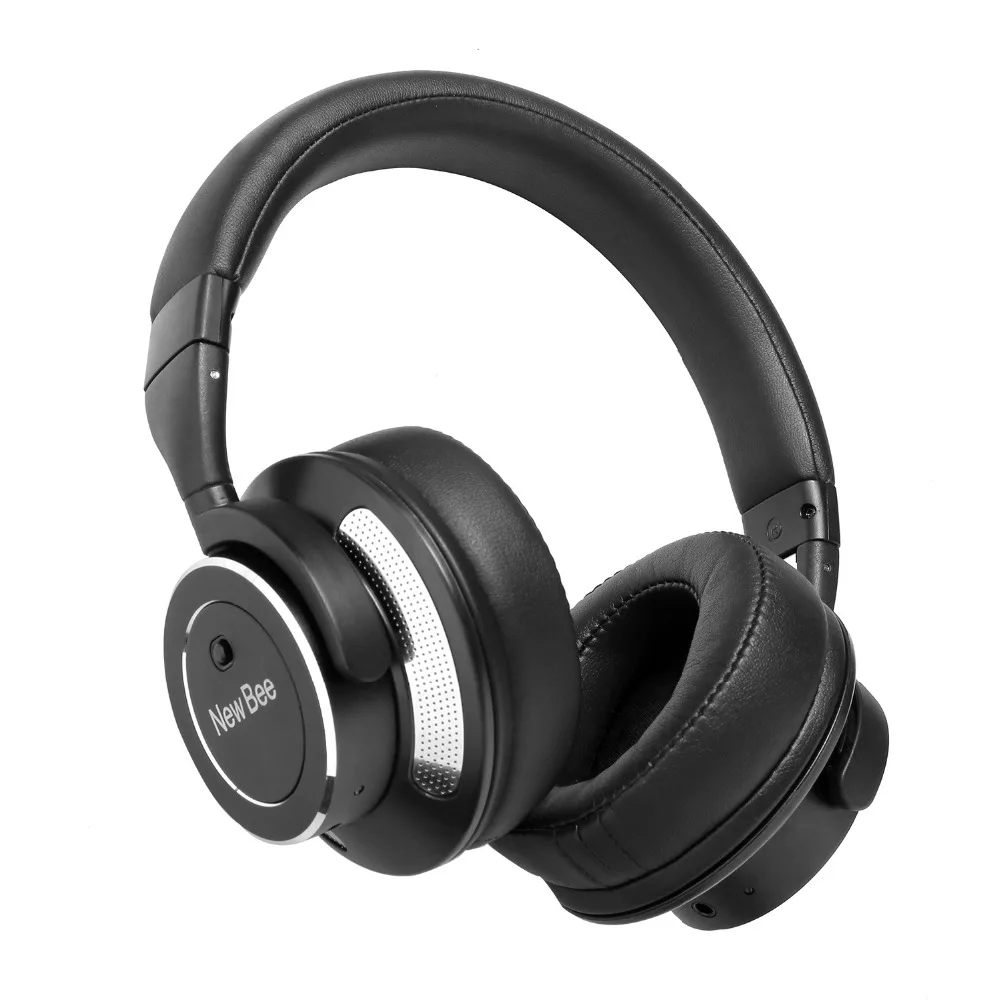 

New Bee NB88 Noise Cancelling Music Headphone Adjustable Wireless Bluetooth Headband Headset with Mic Answer Call fone de ouvido