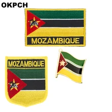 Clip De Corbata Con Bandera De La República De Mozambique Co Clip De Corbata Con Bandera De La República De Mozambique Co
