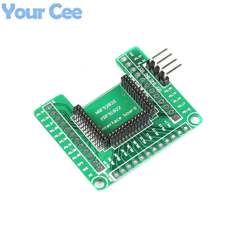 1 шт. NRF52832/NRF51822 Минимальная тестовая плата адаптера